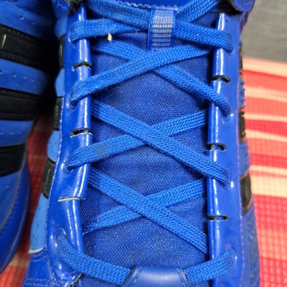 Size 13 - Adidas Adipure Men Blue Solid Black - Picture 15 of 16
